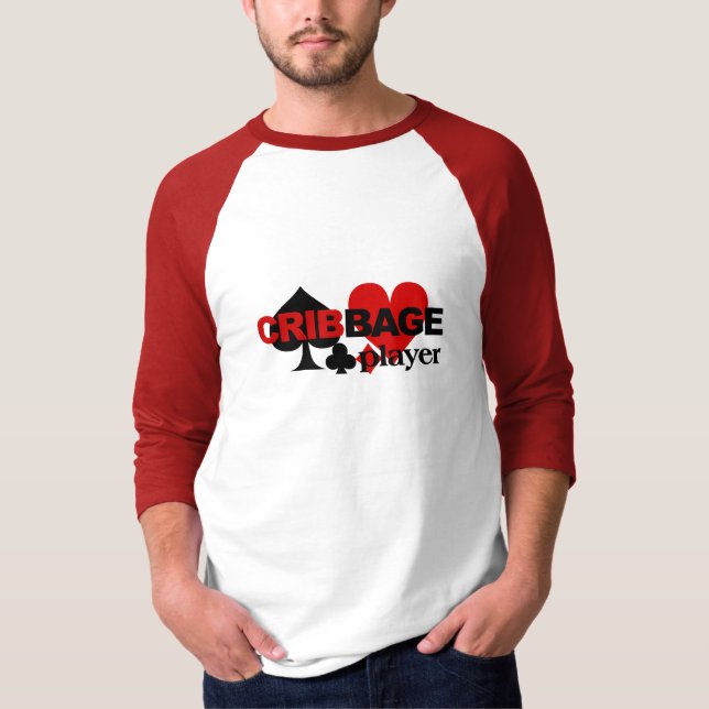 Cribbage Player shirt - choose style & color (Front)