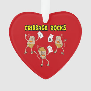 Cribbage Rocks Ornament