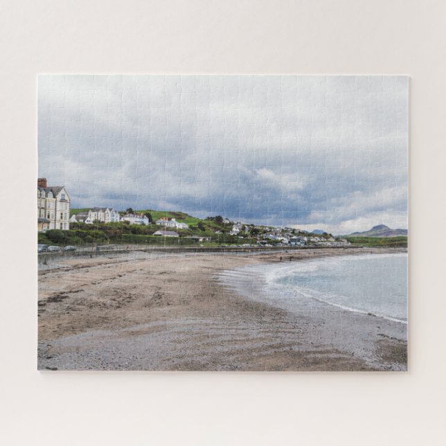 Criccieth Beach North Wales Photography Jigsaw Puzzle (Horizontal)