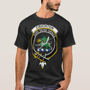 Crichton Crest Tartan Clan Scottish Clan T-Shirt