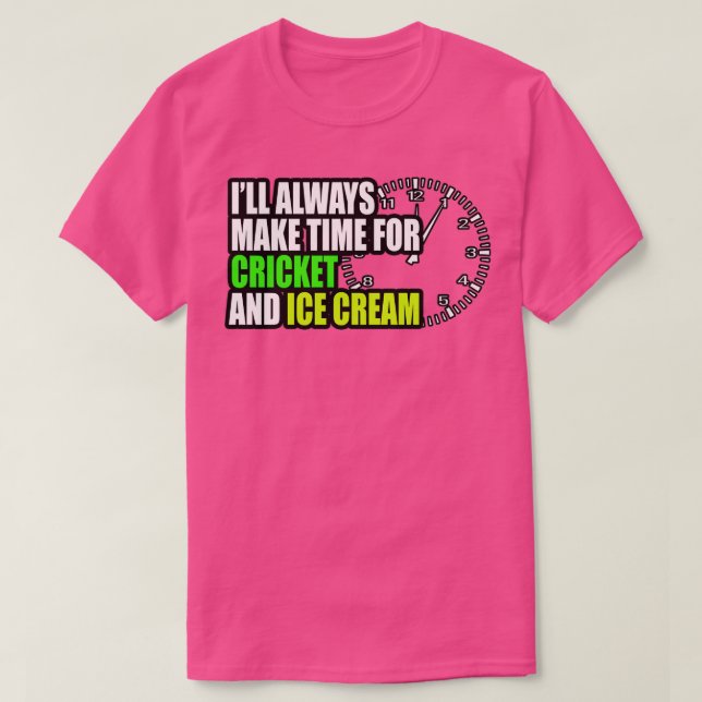 Cricket 145 T-Shirt (Design Front)