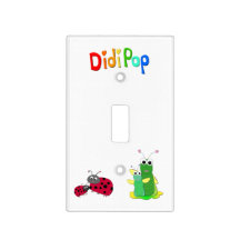 Cricket Alphabet Light Switch Cover