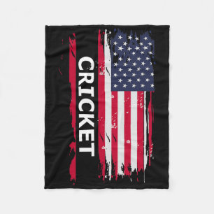 Cricket And Cricketeers Fleece Blanket