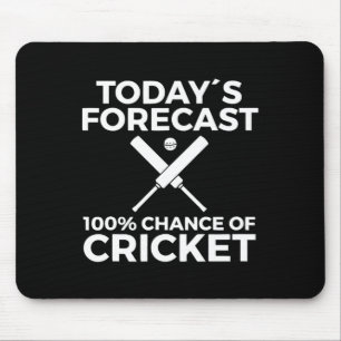 Cricket Athlete Mouse Mat