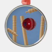 Cricket Ball And Stumps,
