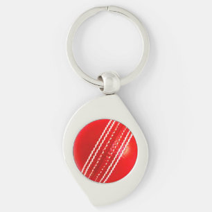 "Cricket ball" design gifts and products Key Ring