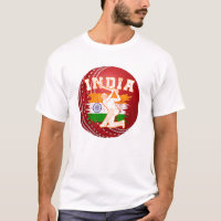 Cricket Ball Red Customise Indian Cricket Player