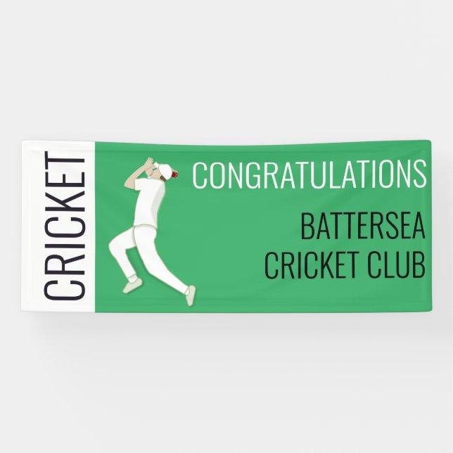 Cricket Banner (Horizontal)