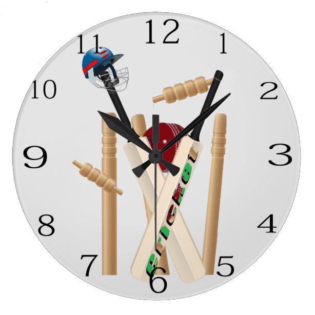 Cricket Wall Clocks | Zazzle UK