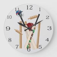 Cricket Bats Ball And Stumps,