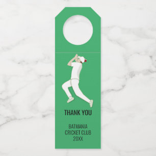 Cricket Bottle Tag