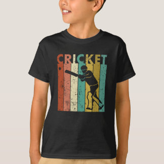 Cricket Bowler Bat Cricketer Gift T-Shirt
