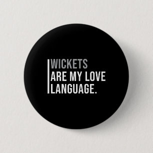 Cricket Bowlers Meme Quote 6 Cm Round Badge
