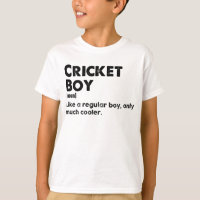 Cricket Boy Funny Dictionary Definition 