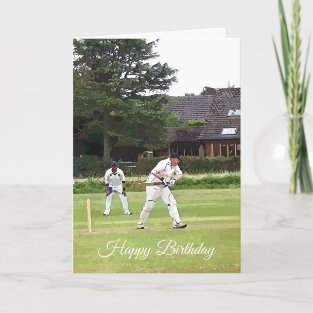 CRICKET CARD (Front)