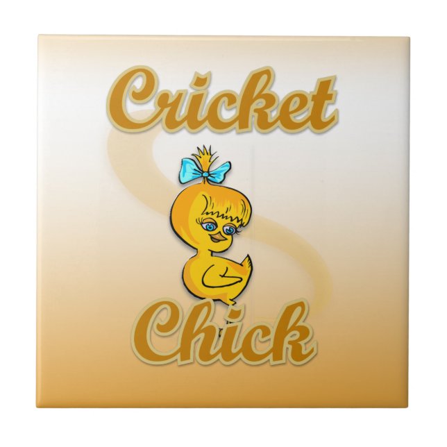 Cricket Chick Tile (Front)