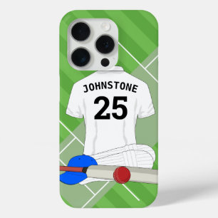 Cricket club fan/player iPhone 15 pro case