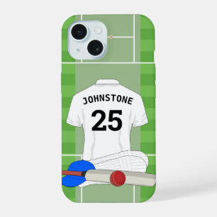 Cricket club fan/player iPhone 15 case
