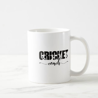 Cricket Coach Coffee Mug