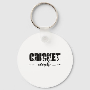 Cricket Coach Key Ring