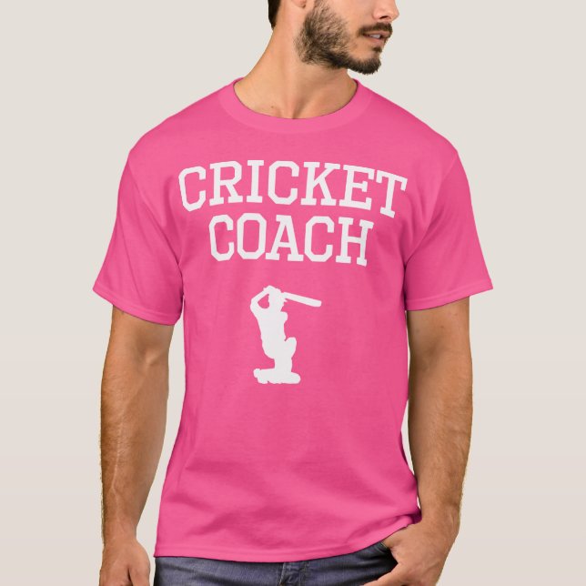 Cricket Coach T-Shirt (Front)