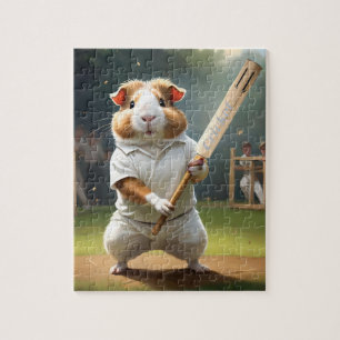 Cricket Craze: The Guinea Pigs Big Match Jigsaw Puzzle