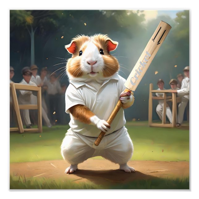 Cricket Craze: The Guinea Pigs Big Match Photo Print (Front)
