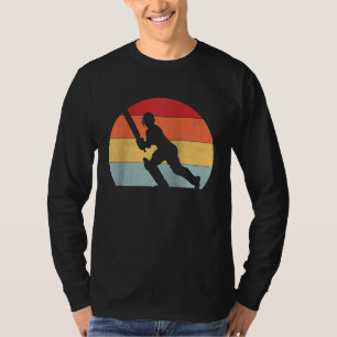 Cricket cricketer batter England India Pakistan US T-Shirt