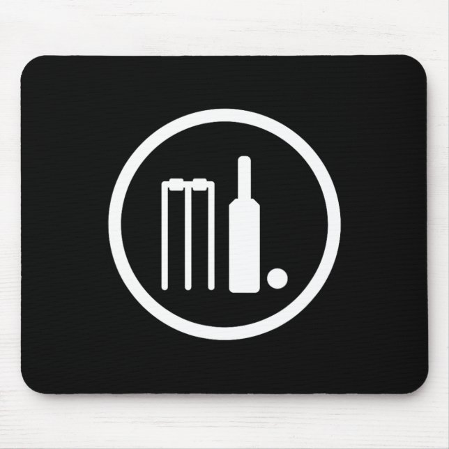Cricket Cricketer Cricketers India Pakistan Englan Mouse Mat (Front)