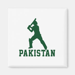 Cricket Cricketer Tsman Pakistan Sports Gift Magnet