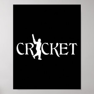 Cricket Cricketing Cricket Sport Cricket Player 1 Poster