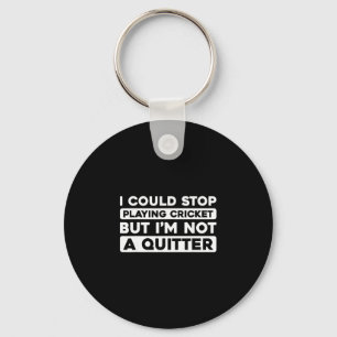 Cricket Cricketing Tsman - Umpire Bowler Cricketer Key Ring