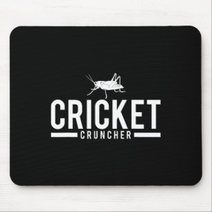 Cricket Cruncher Funny Insect Graphic Mouse Mat