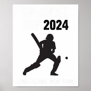 Cricket Cup Long Island New York Li Ny Us Tee Top  Poster