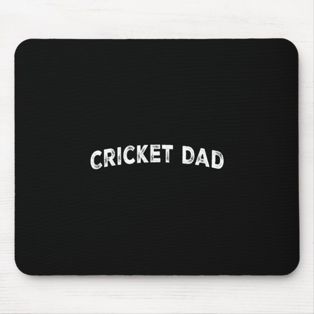 Cricket Dad  Mouse Mat (Front)