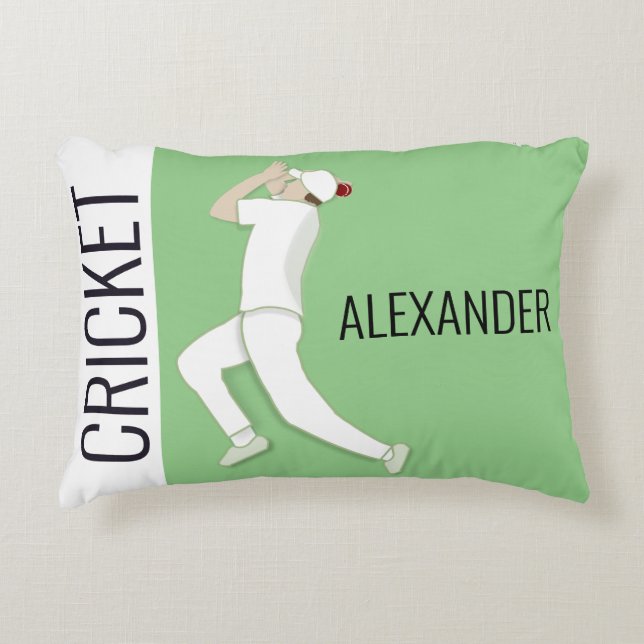 Cricket Decorative Cushion (Front)