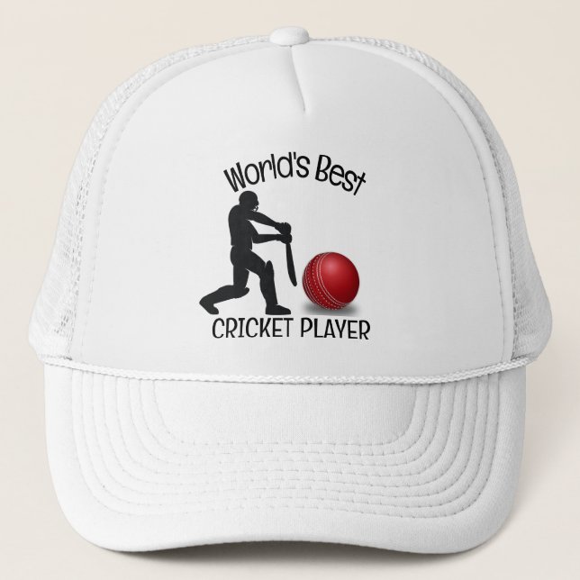 Cricket Design Hat (Front)