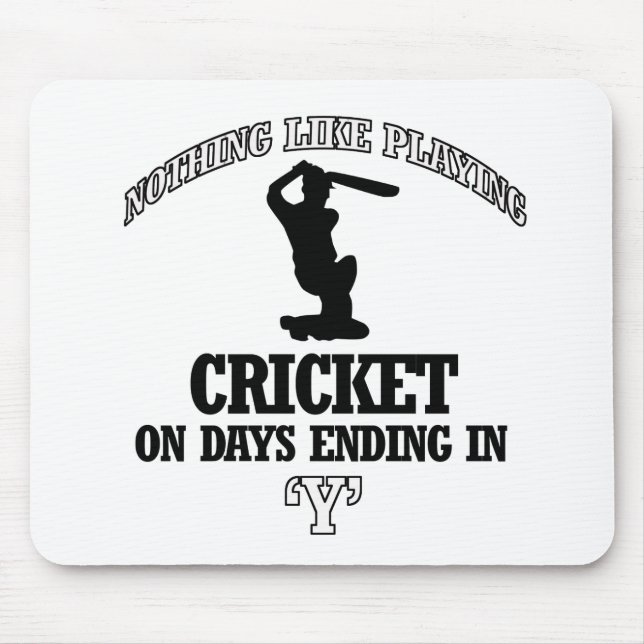 CRICKET designs Mouse Mat (Front)