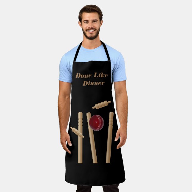 Cricket, Done Like Dinner, Fullprint Apron (Worn)