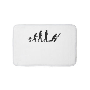 Cricket evolution, #Cricket Bath Mat