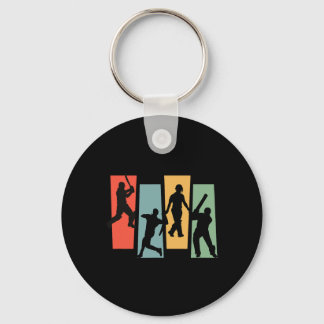 Cricket Fans Cricketer England Pakistan India Men  Key Ring
