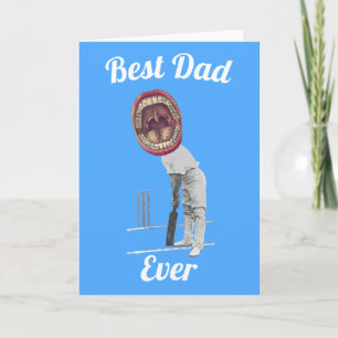 Cricket Fathers Day Card