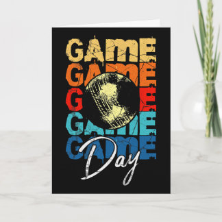 Cricket Game Day Cricket Mom Dad Sister Boys Girl  Card