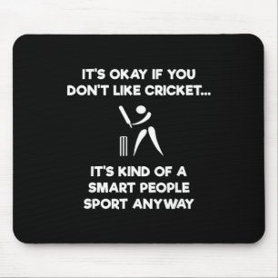 Cricket Game - Funny Smart - Player Mouse Mat