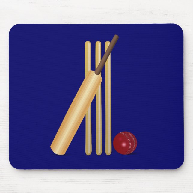 Cricket Game Mouse Mat (Front)