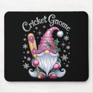 Cricket Gnome Christmas Fun Cheer  Mouse Mat