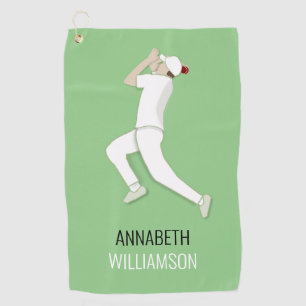 Cricket Golf Towel