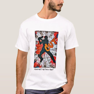 Cricket Graffiti - Cut T-Shirt
