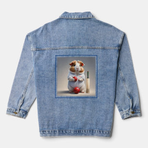 Cricket Guinea Pig,  Denim Jacket