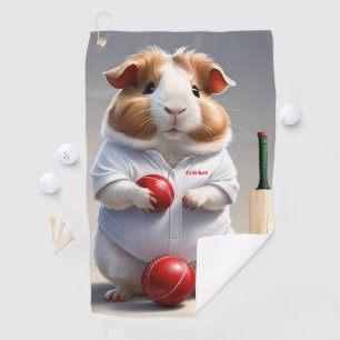 Cricket Guinea Pig, Golf Putter Cover Towel